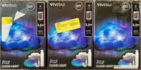 (3) Vivitar RGB Cloud Light Kits