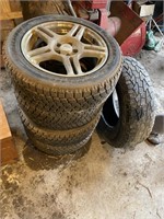 205/55/16 RIMS AND TIRES