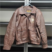 North American Hunting Club Leather Jacket