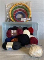 Small Tote w/yarn & Loom Set