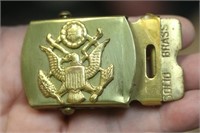 Vintage Military Belt Buckle