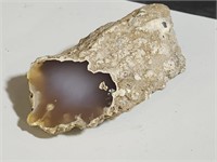 4 1/2" L Cut & Polished Geode Rock