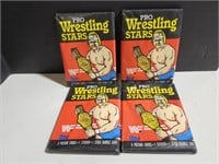 Vintage Sealed Wax Paper Wrestling Cards