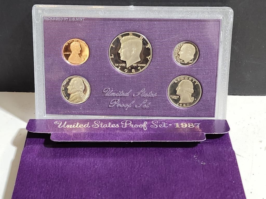 1987 United States Proof Coins