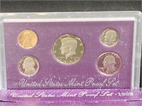1989 Mint Proof Set Coins