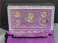1991 Mint Proof Set Coins