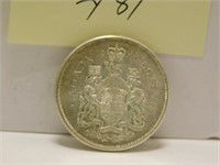 1964 CANADA 50 CENTS SILVER