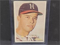 1957 Eddie Matthews Baseball Card