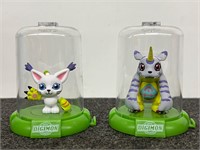 Digimon Digital Monsters Gabumon, Gatomon Figures
