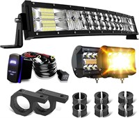 22 Inch Curved LED Light Bar w/Wiring FOR AUTO
