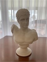 7' H BUST OF MALE STATUETTE