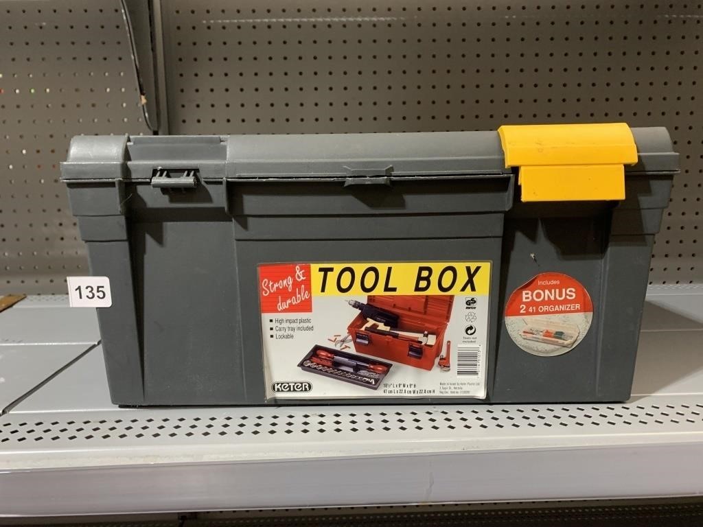 TOOLBOX INC HAMMERS, RUBBER MALLET, WRENCH, ETC.