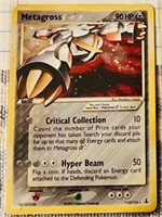 Rare 2006 Metagross Gold Star 113/113 Pokémon