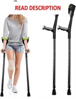 $59  Adult Forearm Crutches  Adjustable  Foldable