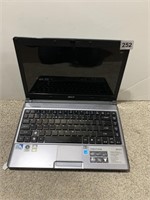 ACER LAPTOP, NO POWER CORD, MISSING Z KEY COVER