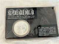 2001 Silver Eagle Dollar