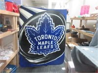 Toronto Maple Leafs fleece blanket