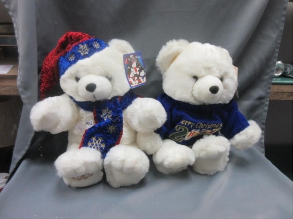 Christmas 2000 teddy bears.