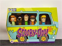 Retired Pez Scooby Doo Set 5 w/Mystery Machine Box