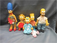 The Simpsons family collectibles