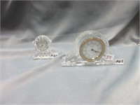 waterford crystal mantle clocks.