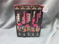 The Pink Panther VHS lot.