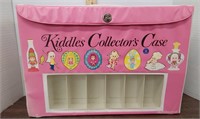 Vintage Kiddles collector's case. Has crack on