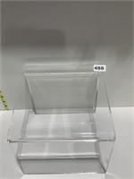 LUCITE DISPLAY STAND 8.5" H