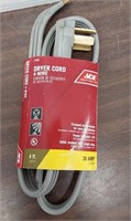 Ac3 Dryer cord 4-wire. 4ft. New