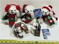 TALKING COCA COLA BEARS WITH NEW BATTERIES, COCA