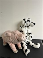 NEW IKEA STUFFED PIG AND DALMATIAN