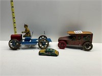 TIN CARS MADE IN JAPAN