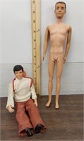 Vintage Mattel Ken doll 12in tall. Vintage male