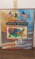 1999-2008 Quarters Map of the United States.