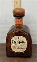 Collectible Don Julio Tequila bottle.  Empty
