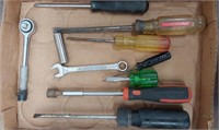 Screwdrivers, wrench, ratchet,socket