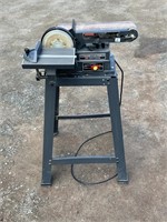 CRAFTMAN 6 INCH DISK /BELT SANDER WORKS WELL