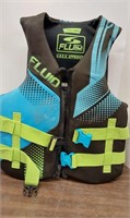 Fluid Aquatics life vest. X-small / small. USCG
