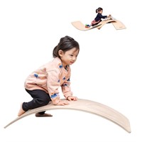 Wooden Wobble Balance Board for Kids