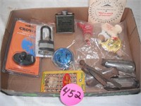 Deer Tags, Gun Locks, Army Oil Can, Toppers & Misc