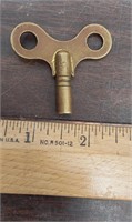 Vintage single end clock key