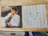 Micheal Jackson Thriller vinyl record
