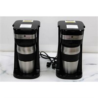 2 Cook's Essentials Single-Serve Coffee Maker