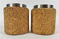CORK ICE BUCKETS - CANISTERS