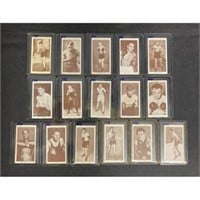 (40) 1936 Churchman Boxing Cards
