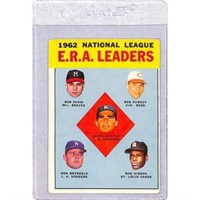 1963 Topps Leaders Koufax/drysdale/gibson