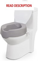 $40  OasisSpace Toilet Seat Riser - 4 Inch