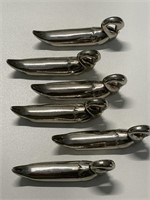 SILVER PLATE SWAN KNIFE RESTS