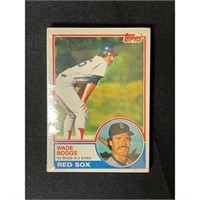 1983 Topps Cello Pack Wade Boggs Rc On Top