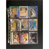 (9) Different Lebron James Cards With Rookie